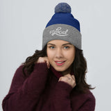 Blue/ Grey 615 Local Pom-Pom Beanie