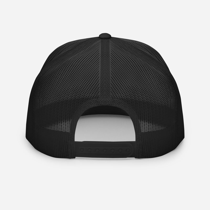 615 Local Black Trucker Cap