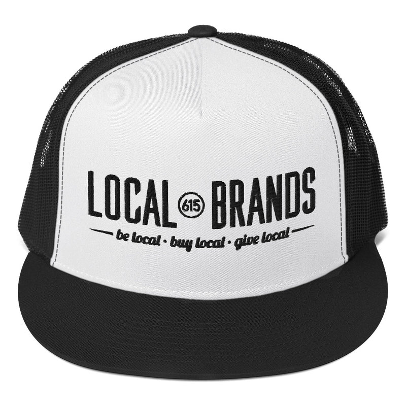 Black & White Local Brands Trucker Cap
