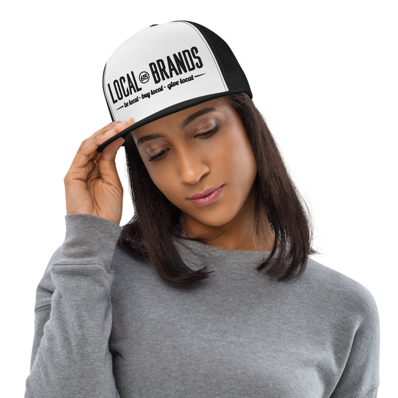 Black & White Local Brands Trucker Cap