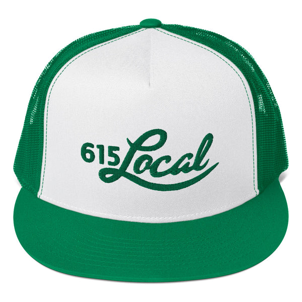 615 Local Green Trucker Cap