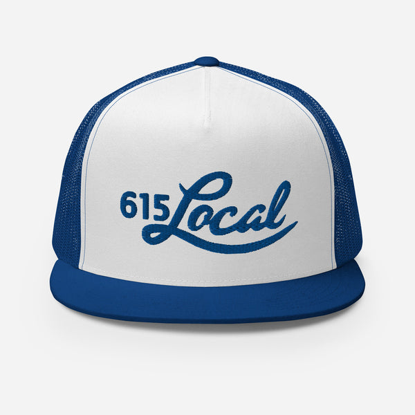 615 Local Blue Trucker Cap