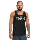 White 615 Local Unisex Tank Top