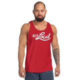 White 615 Local Unisex Tank Top