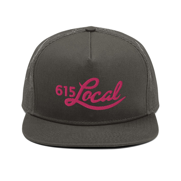 Pink 615 Local Mesh Back Snapback