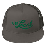 Fall Green Mesh Back Snapback