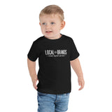 White Local Brands Toddler Short Sleeve Tee