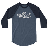 Navy Titan Up 3/4 sleeve raglan shirt