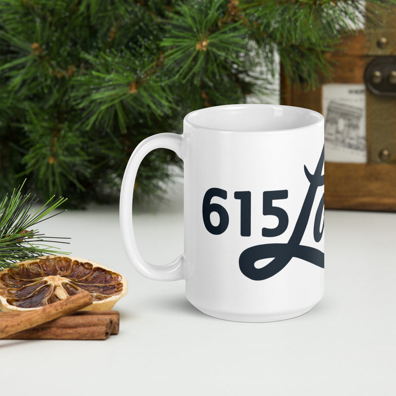 White 615 Local Mug