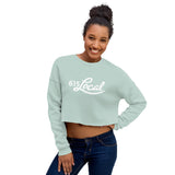 615 Local White Crop Sweatshirt